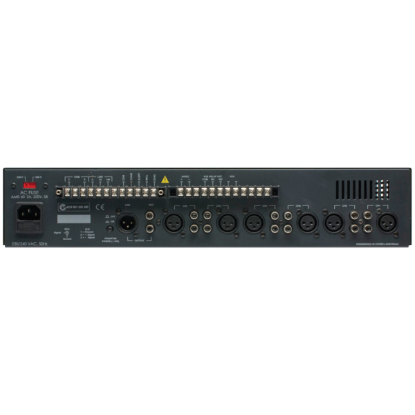 100v 60w Mixer/Amp Rack