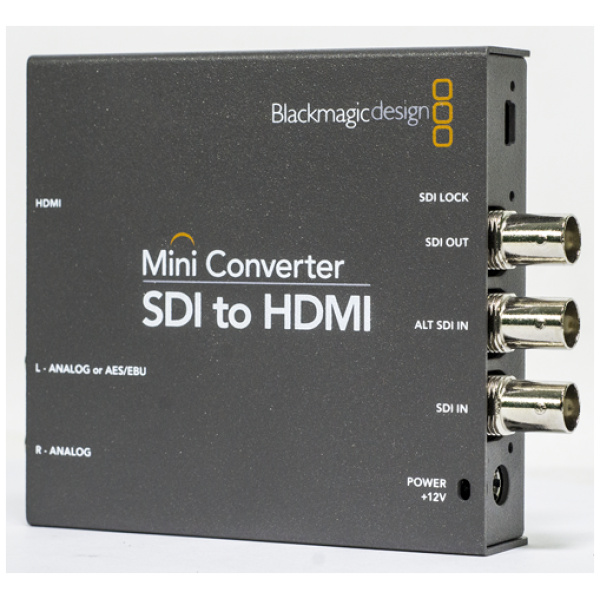 Black Magic, Mini Converter, SDI>HDMI 4K, Kit Power AV