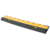 Cable Tray, Drive Over Cover, 1000mm Long with 2 x 33mm x 25mm Channels and Folding Lid