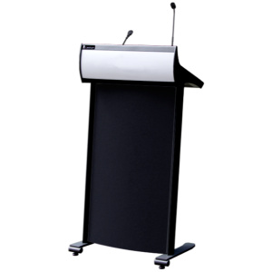 Lectrum, L2001 Deluxe Lectern with twin Mic Points and inbuilt Light, kit