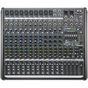 Mackie Pro FX16 V2, Audio Mixer, Case