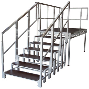 Steps for 900mm High Stage, kit