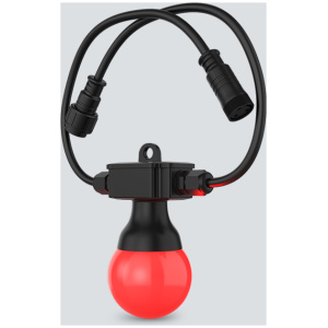 Chauvet DJ, Festoon2 RGB - RGB LED globe with cable 75cm