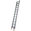 Indalex Pro Series Aluminium Extension Ladder 33 Ft 5.6 M-9.9 M with Arc Leveler