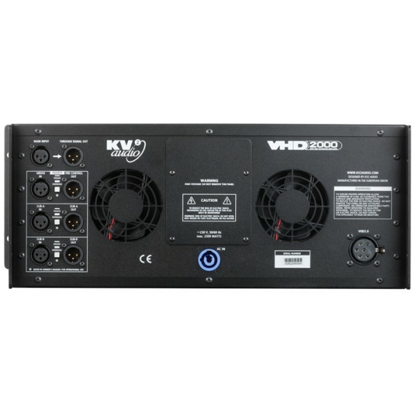 KV2 VHD Amplifier Rack - main