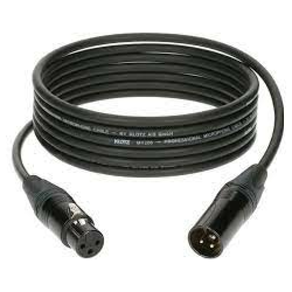 Mic Cable, 1mtr Power AV