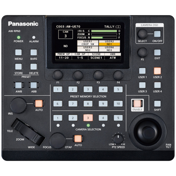 Panasonic AW-RP60 PTZ Camera Controller - Kit