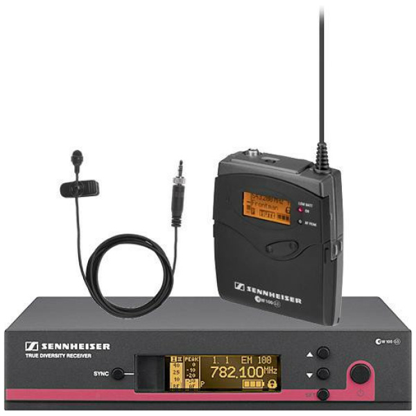 Sennheiser Lapel Radio Microphone System, 100 Series - B band