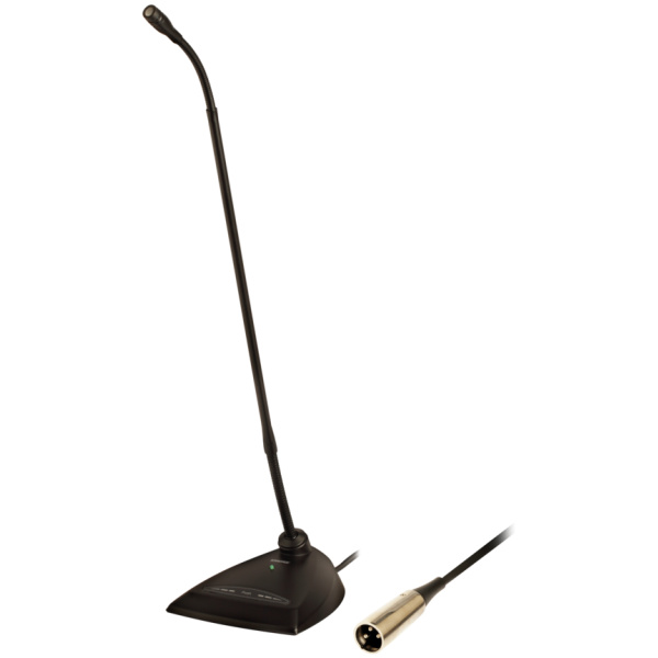 Shure, MX418D/C 18", Desktop Gooseneck Microphone with push button