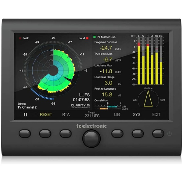 TC Electronic, Clarity M Stereo, Desktop Audio Meter - KIT