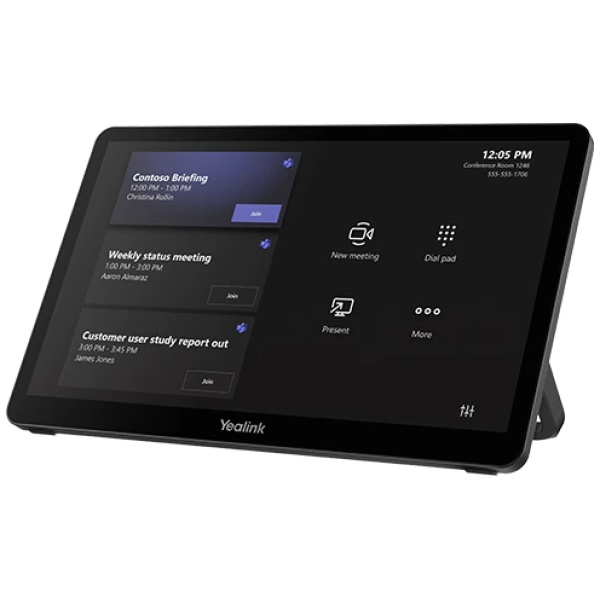 Yealink, Microsoft Teams Room VC system - includes 2 x UVC86 cameras, MtouchPlus Console, Mcore, 2 x WPP30 and AVhub - Image 6