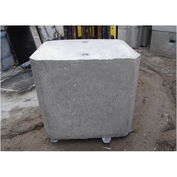 600 x 600 x 600mm Concrete Ballast 500kg