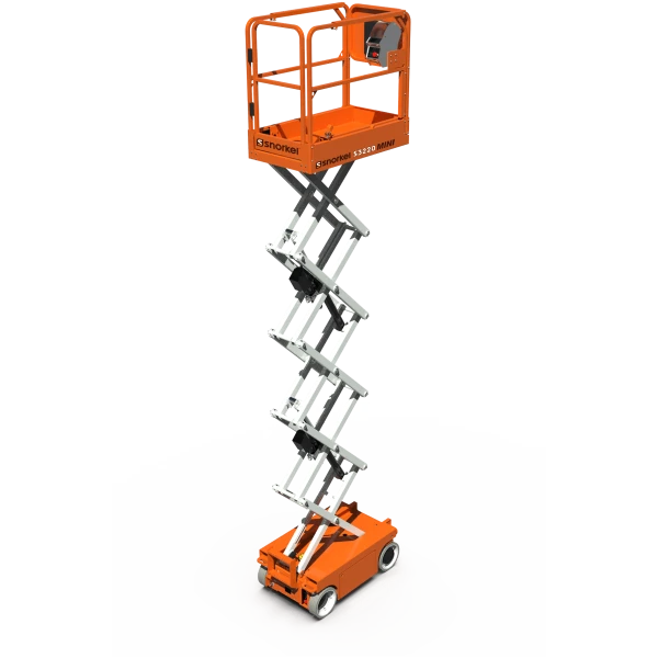 Snorkel, Mini Sissor Lift EWP S3220, working Height 9.92mtr